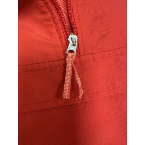 Vintage Nike Windbreaker Red Pullover Jacket Side & Sleeve Zips Large (12/14) - Picture 9 of 9